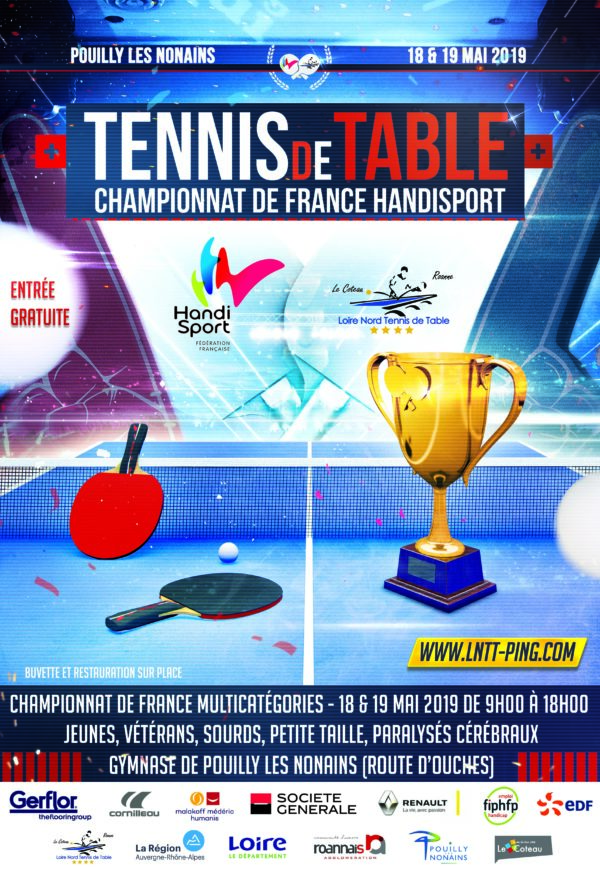 Championnat de France multi-catégories - 18 et 19 mai à Roanne