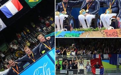 5 médailles aux Jeux Paralympiques de Rio