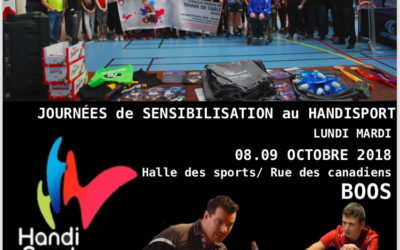 Promotion du TT Handisport à Boos – Handisport Grand Rouen
