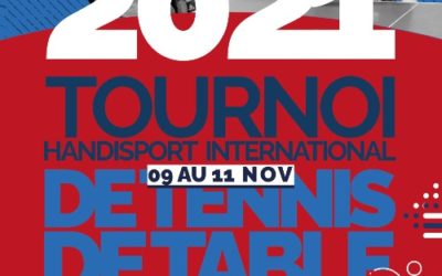 le French  SQY Para TT Open du 9 au 11 novembre 2021 a été une réussite